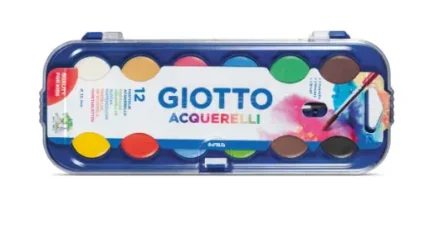 Acuarela Giotto Paleta 12 Colores - Bazar