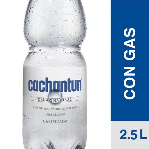 Agua Mineral Con Gas Cachantun 2.5L Agua Mineral Con Gas Cachantun 2.5L