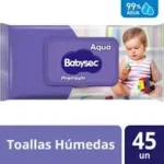 Babysec Toallitas Húmedas Premium Paquete 45uni
