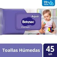 Babysec Toallitas Húmedas Premium Paquete 45uni