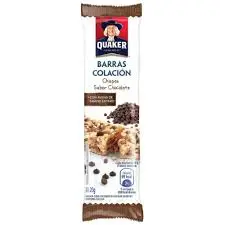 Barra Cereal Quaker Chispas Sabor Chocolate 20g
