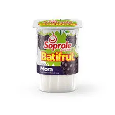 Batifrut Yoghurt Batido Soprole Sabor a Mora 165g