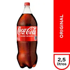 Bebida Coca Cola Original 2.5L Desechable