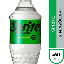 Bebida Sprite Sin Azúcar 591ml