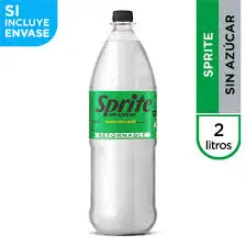 Bebida Sprite Zero Retornable 2 Lt