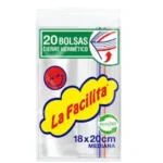 Bolsa aseo La Facilita 18x20 20uni