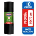 Bolsa basura Virutex Biorollo 50x70 Biorollo 10uni