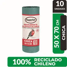 Bolsas de basura 50x70 excell 10uds