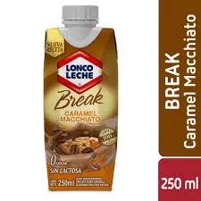 Break sabor Cappuccino Lonco Leche sin lactosa 250 ml