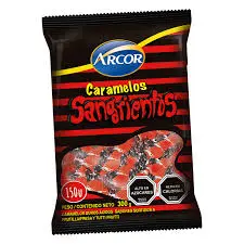 Caramelos Sangrientos Arcor 300g