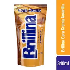 Cera Crema Brillina Amarilla 340cc