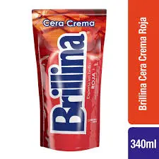 Cera Crema Brillina Roja 340cc