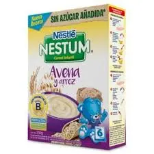 Cereal Infantil Nestum Avena y Arroz 250g