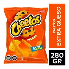 Cheetos palitos de queso 280g