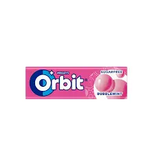 Chicle Orbit Bubblemint 14gr