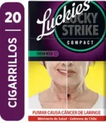Cigarros Lucky Strike Cigarrillos Compact Fresh Wild 20u
