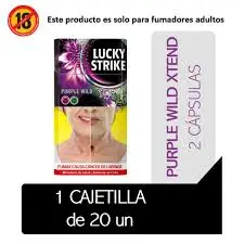 Cigarros Lucky Strike Purple Wild 20s