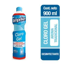 Cloro Gel Tradicional Impeke 900 ml