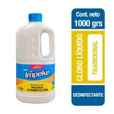 Cloro Impeke concentrado tradicional 1 Lt