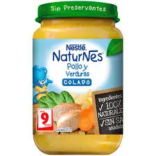 Colado Pollo y Verdura Nestlé Naturnes 215g