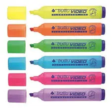 Destacador Tratto Video - Bazar