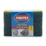 Esponja Multiuso Antibacterial Lisa Virutex 1 Uni