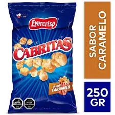 Evercrisp Cabritas Sabor a Caramelo 250g