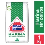 Harina Mont Blanc Sin Polvo 1 Kg