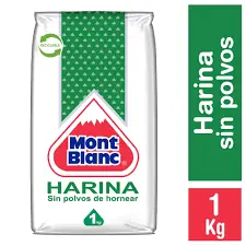 Harina Mont Blanc Sin Polvo 1 Kg