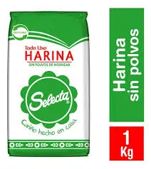 Harina Selecta Sin Polvo Para Hornear 1 KG