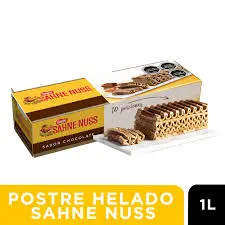 Helado Charlot Sahne Nuss 1Lt