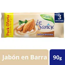 Jabón en Barra LeSancy Aceite de Almendra 90 Gr