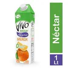 Jugo Vivo Nectar de Naranja 1 Lt