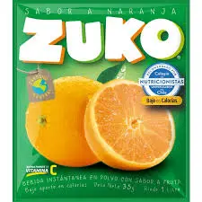 Jugo Zuko Naranja 15gr