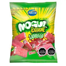 Ladrillo Mogul Extreme Frutilla 150g