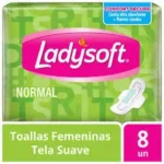 Ladysoft Tela Suave Con Alas 8 un.