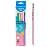 Lápiz Grafito Pointed Color Pastel - Bazar