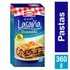 Lasaña Precocida 360G