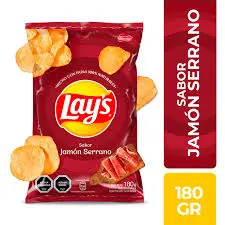 Lays Jamon Evercrisp 180g
