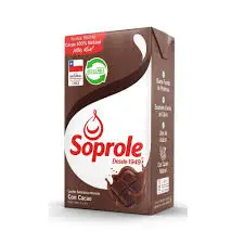 Leche Chocolate Semidescremada Soprole 1 lt
