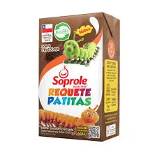 Leche Chocolate Semidescremada Soprole Patitas1 lt