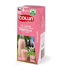 Leche Colun Semidescremada Sabor Frutilla