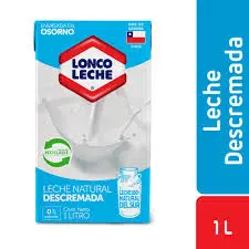Leche Descremada Lonco 1 Lt