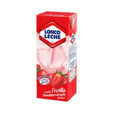 Leche Frutilla Lonco Leche 200 ml