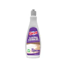 Lustramuebles crema Excell lavanda Botella 250cc