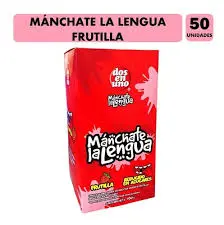 Manchate La Lengua Frutilla