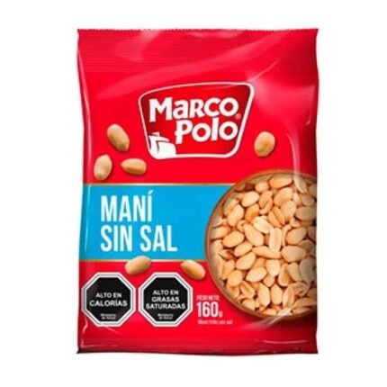 Maní sin sal Marco Polo 150 G