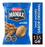 Maniax Maní Tipo Japonés Evercrisp 135g