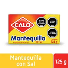 Mantequilla Calo Con Sal 125g
