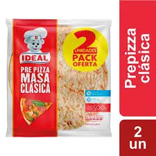 Masa Pre Pizza Clásica 2 Un 500g
